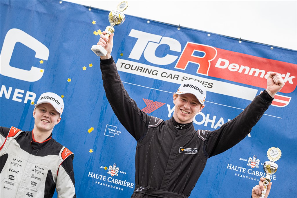 Knut Knudsen tog finalesejren søndag foran landsmand og DS3 Cup-debutant Felix Heiberg.